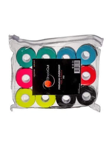 bolsa-shockout-x12-overgrips-premium-multicolor-liso-shockout-padel