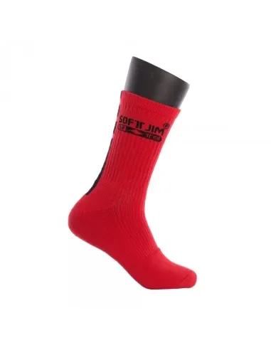 calcetines-softjim-premium-rojo-negro-softee