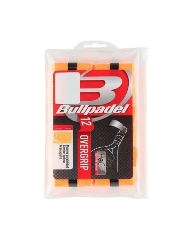 overgrip-bullpadel-pack-12-unds-bg-1600-naranja-fluor-bullpadel