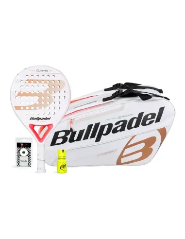 pack-bullpadel-game-woman-paletero-blanco-dry-grip-bullpadel