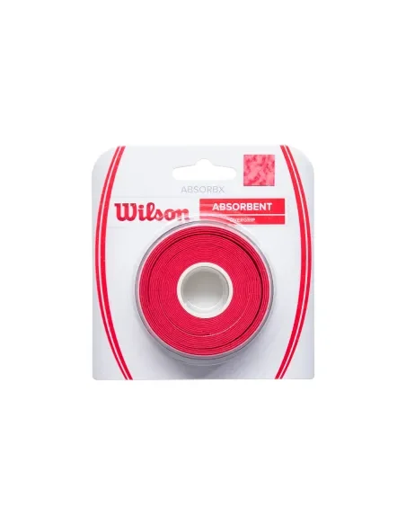 rollo-overgrips-wilson-absorbx-rojo